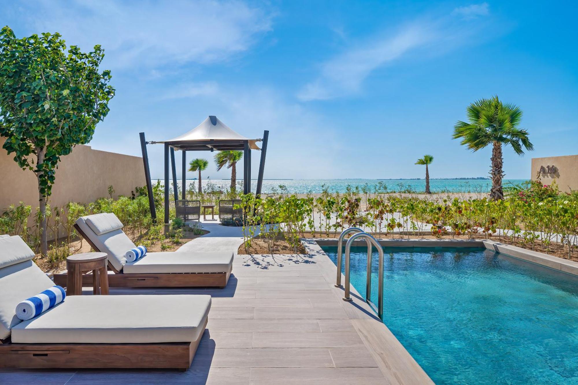 Bab Al Nojoum Hudayriyat Villas Abu Dhabi Bagian luar foto