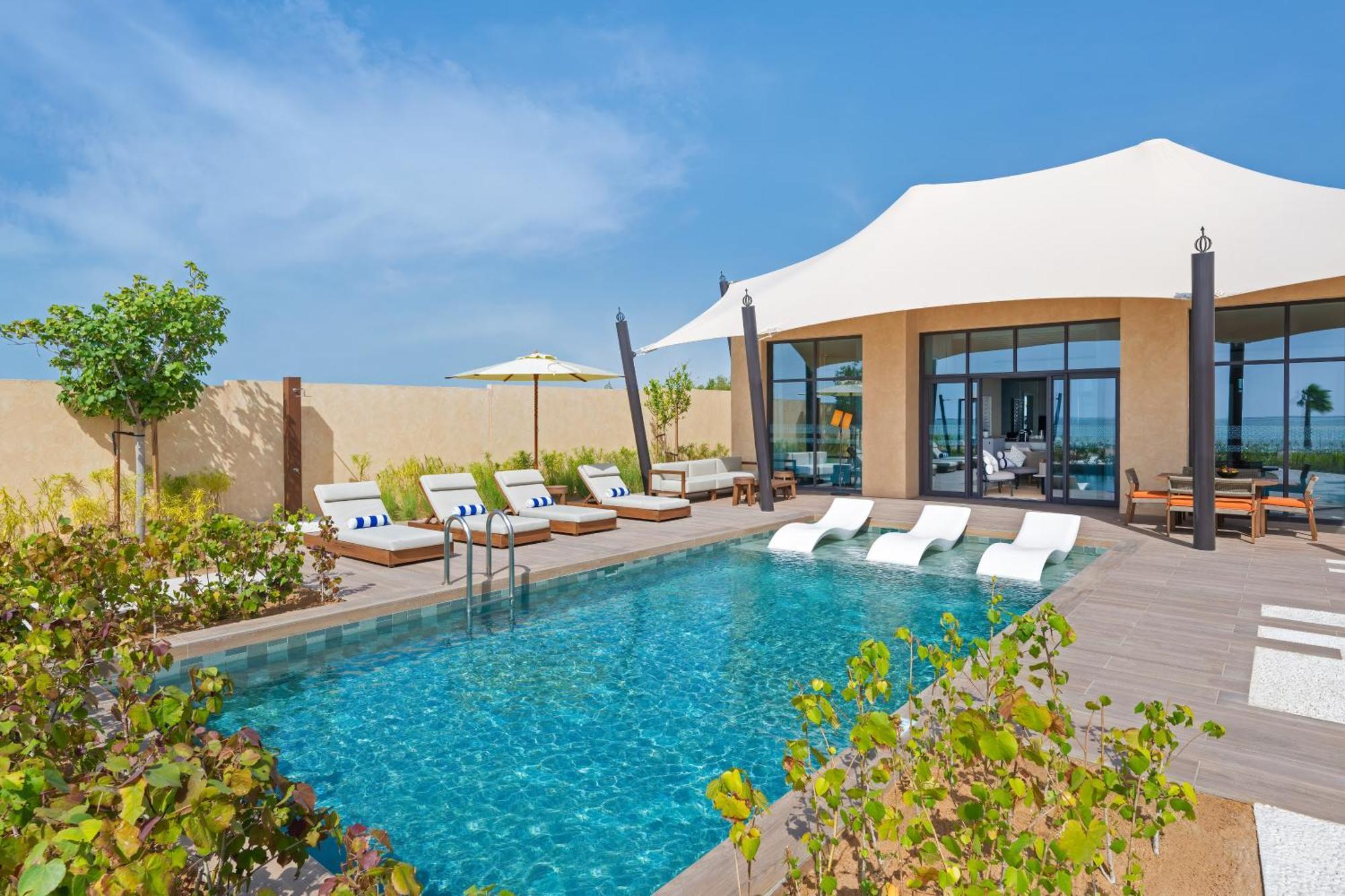 Bab Al Nojoum Hudayriyat Villas Abu Dhabi Bagian luar foto