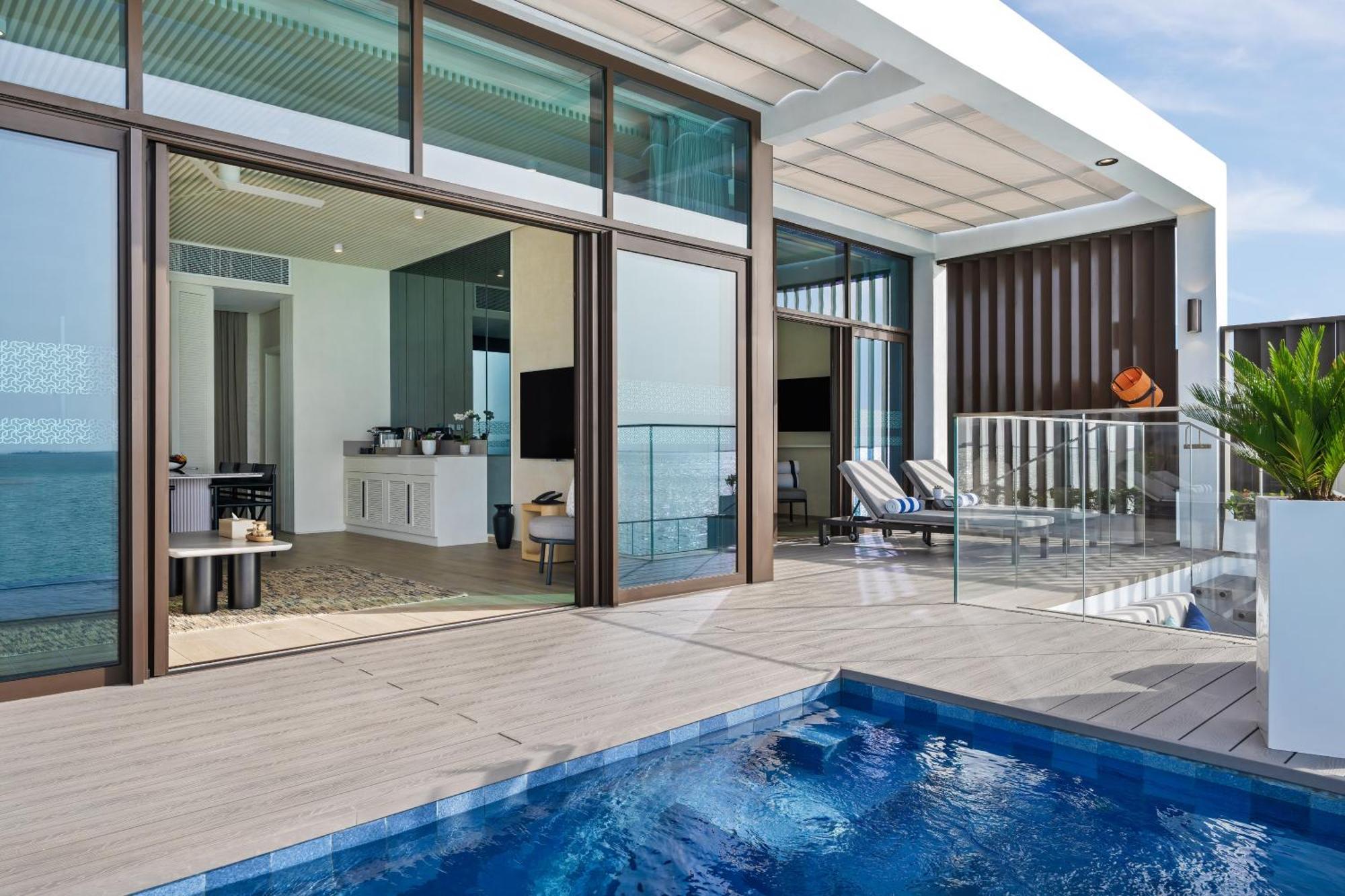 Bab Al Nojoum Hudayriyat Villas Abu Dhabi Bagian luar foto