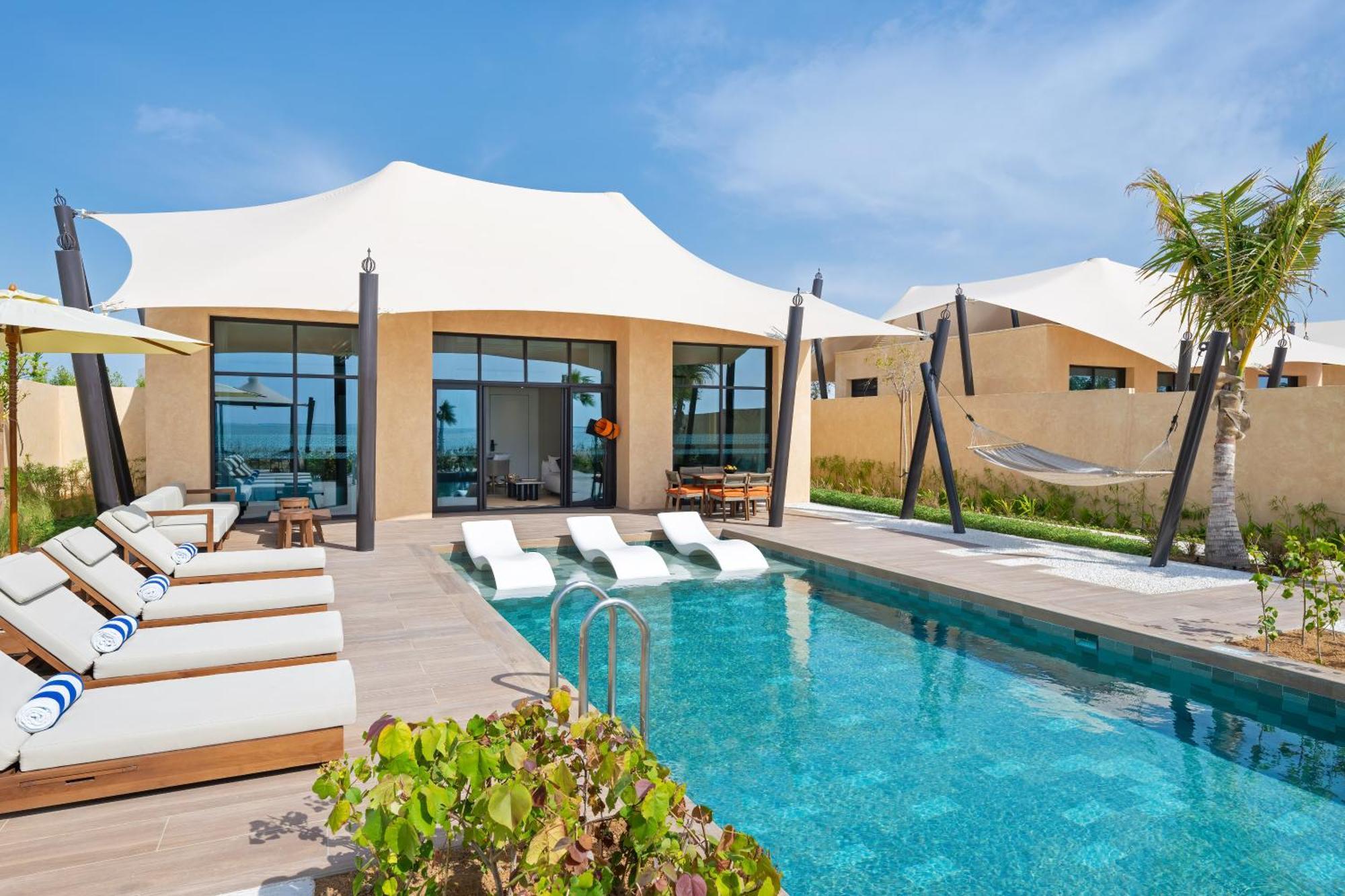 Bab Al Nojoum Hudayriyat Villas Abu Dhabi Bagian luar foto