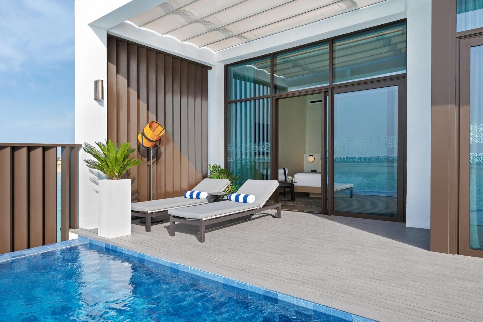 Bab Al Nojoum Hudayriyat Villas Abu Dhabi Bagian luar foto