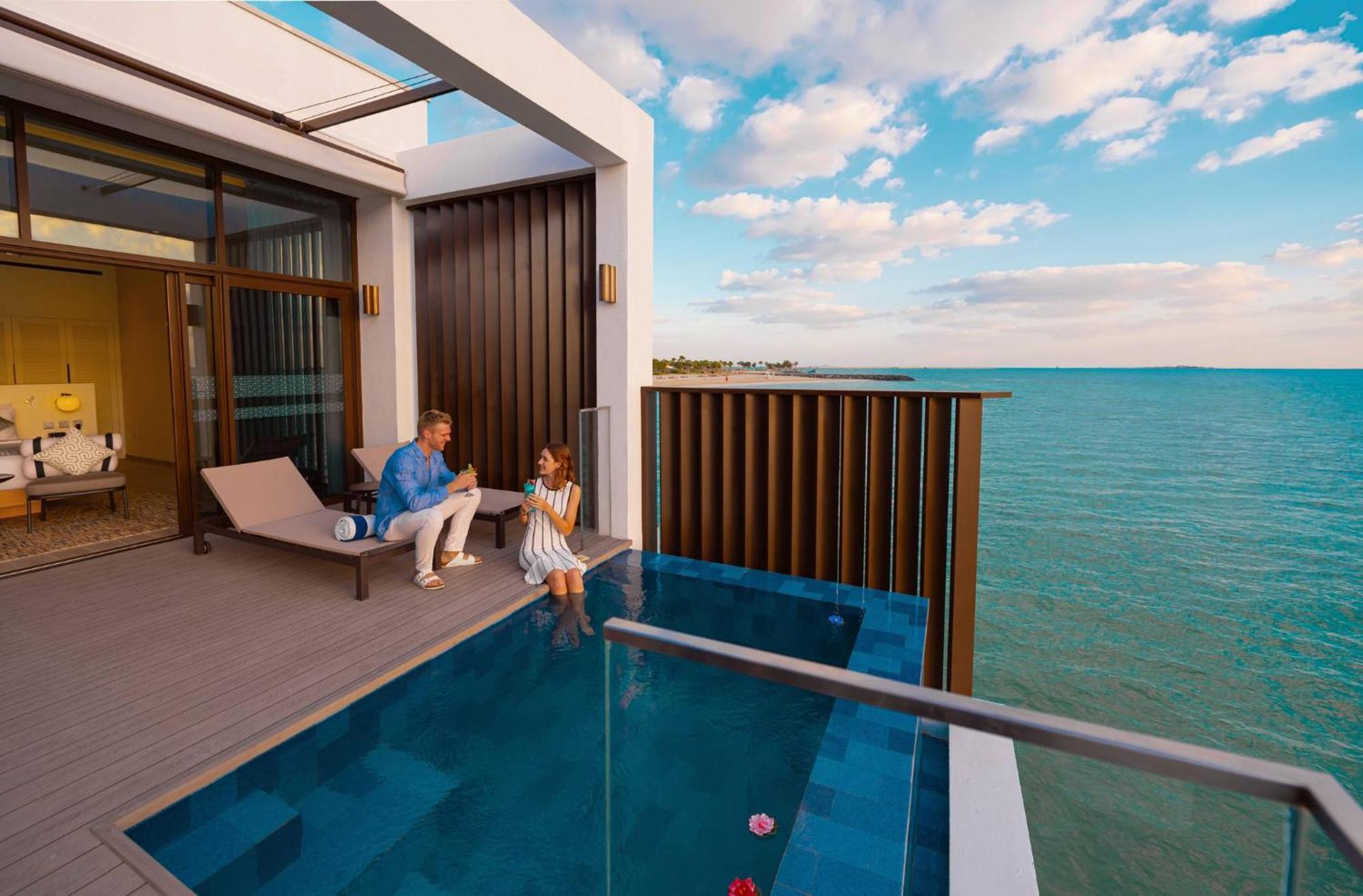 Bab Al Nojoum Hudayriyat Villas Abu Dhabi Bagian luar foto