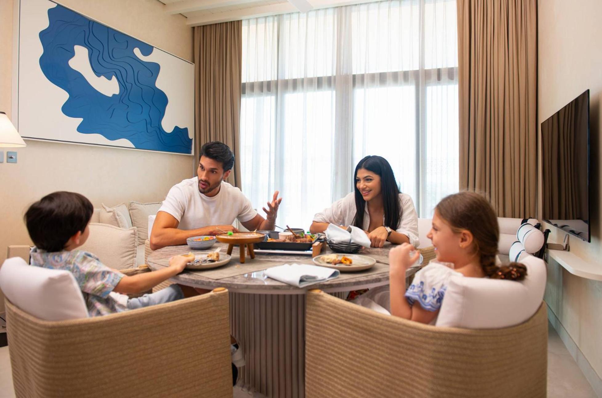 Bab Al Nojoum Hudayriyat Villas Abu Dhabi Bagian luar foto