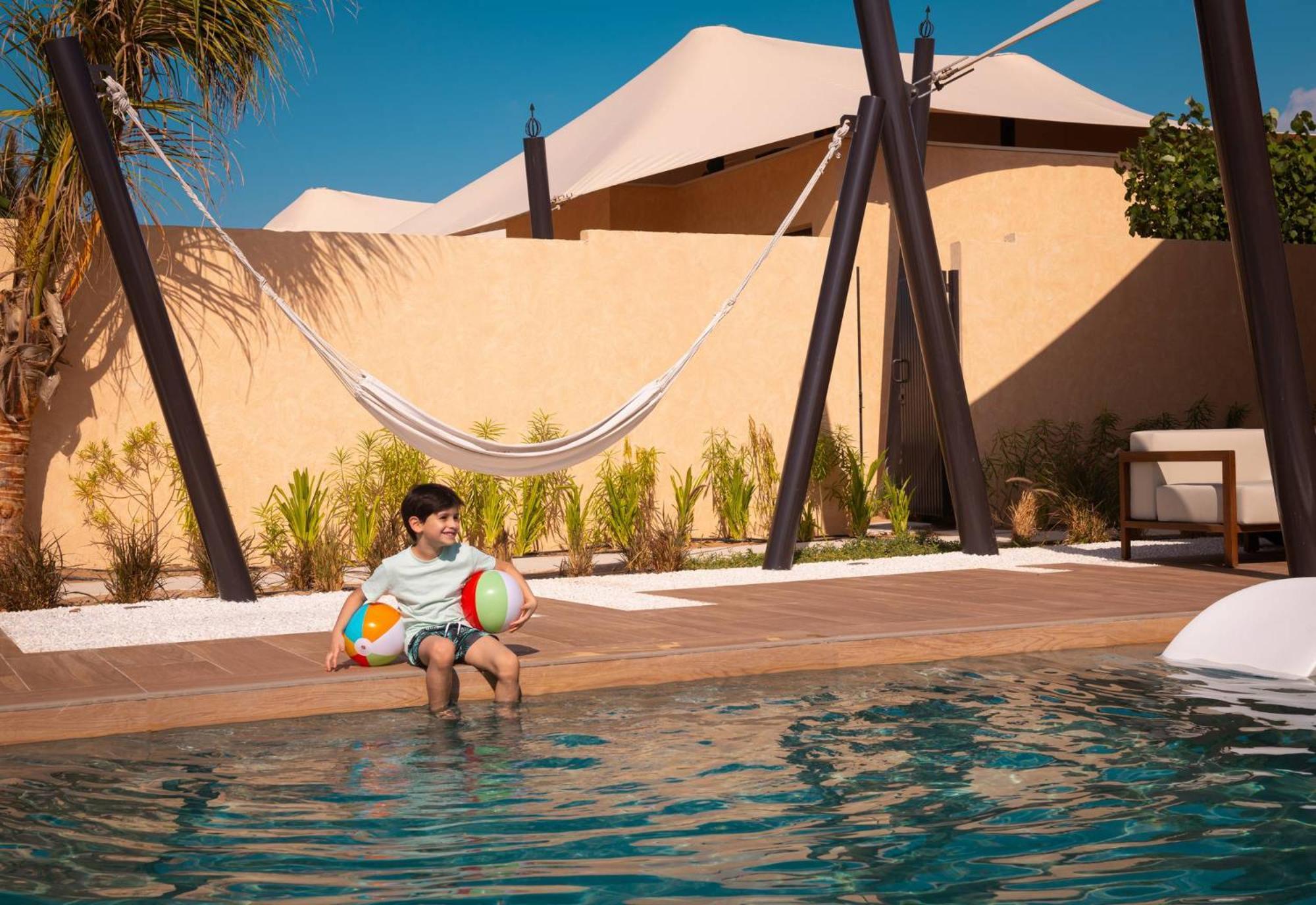 Bab Al Nojoum Hudayriyat Villas Abu Dhabi Bagian luar foto